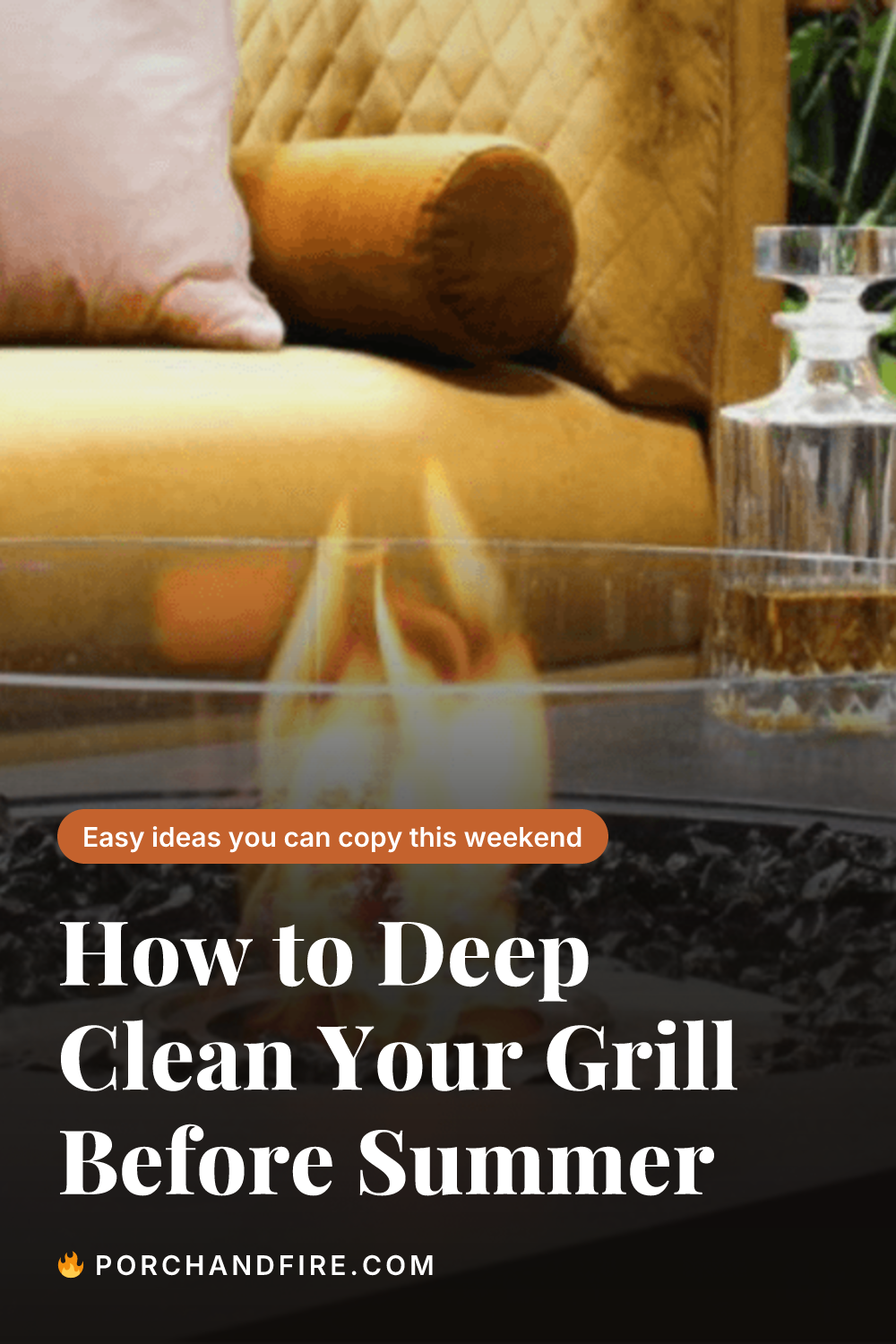 How to Deep Clean Your Grill Before Summer