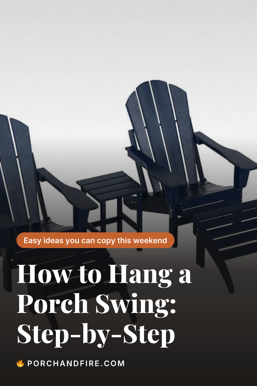 How to Hang a Porch Swing: Step-by-Step