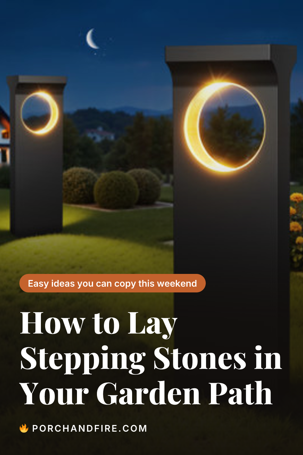 How to Lay Stepping Stones in Your Garden Path
