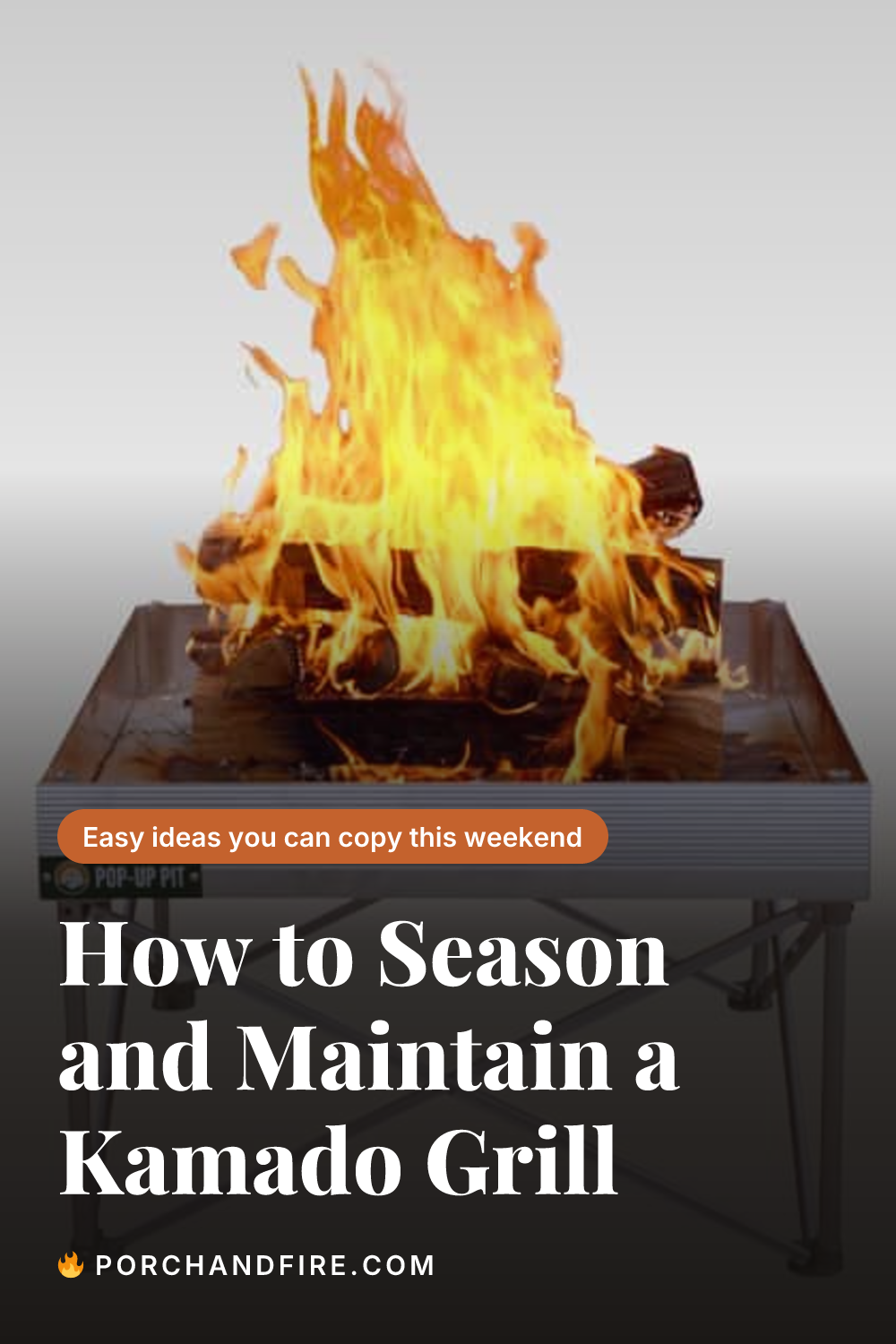 How to Season and Maintain a Kamado Grill