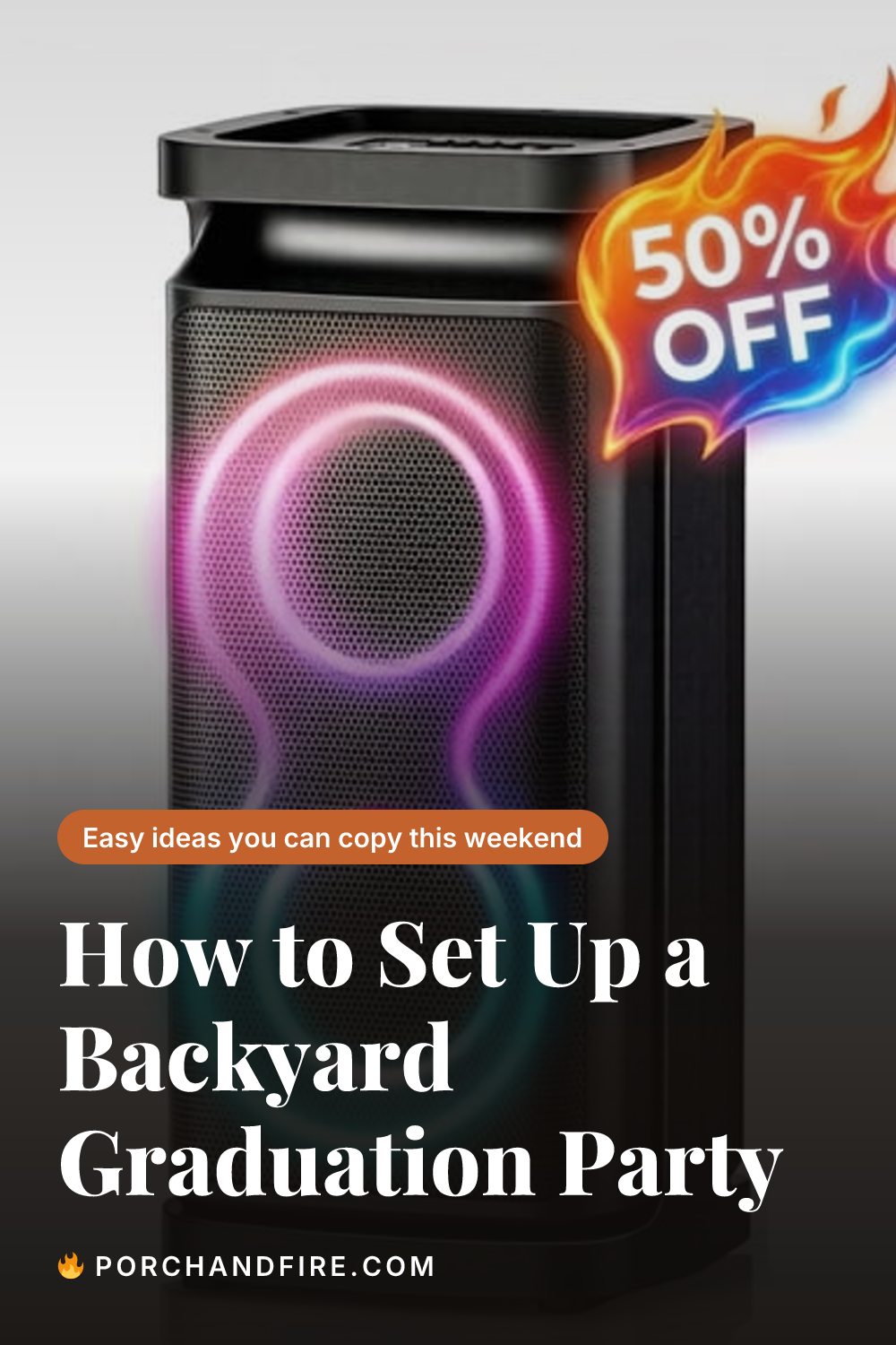 How to Set Up a Backyard Graduation Party