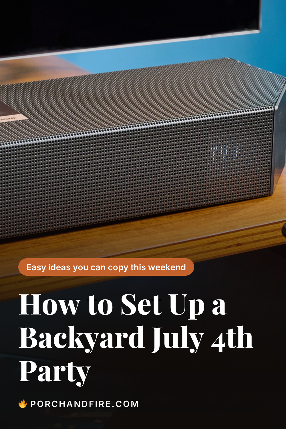 How to Set Up a Backyard July 4th Party