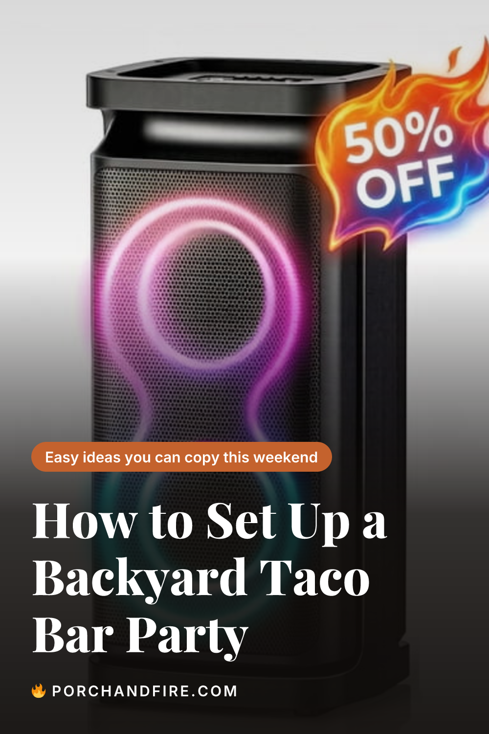 How to Set Up a Backyard Taco Bar Party