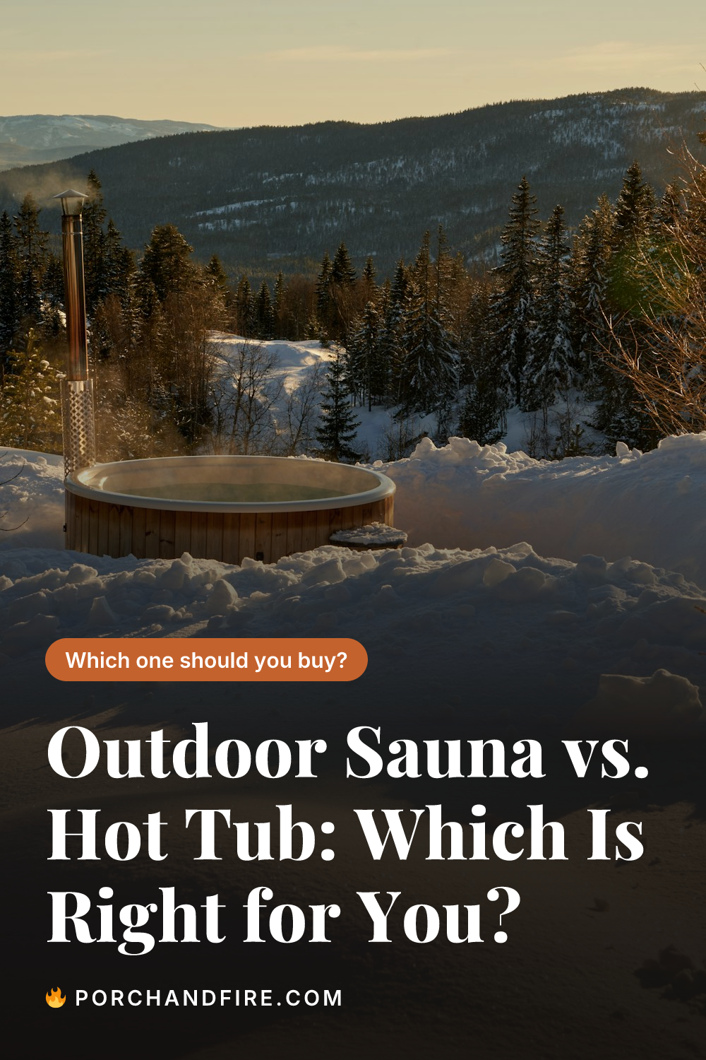 Outdoor Sauna vs. Hot Tub: Which Is Right for You?
