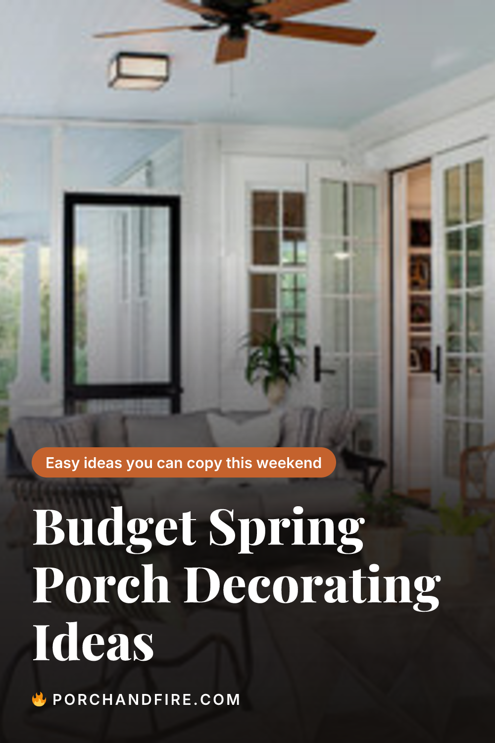 Budget Spring Porch Decorating Ideas