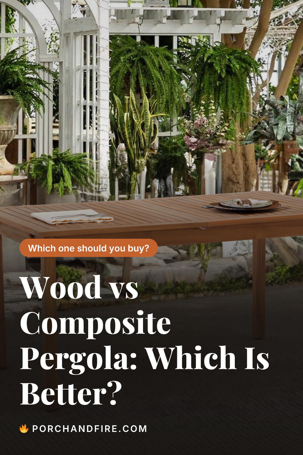 Wood vs Composite Pergola: Which Is Better?