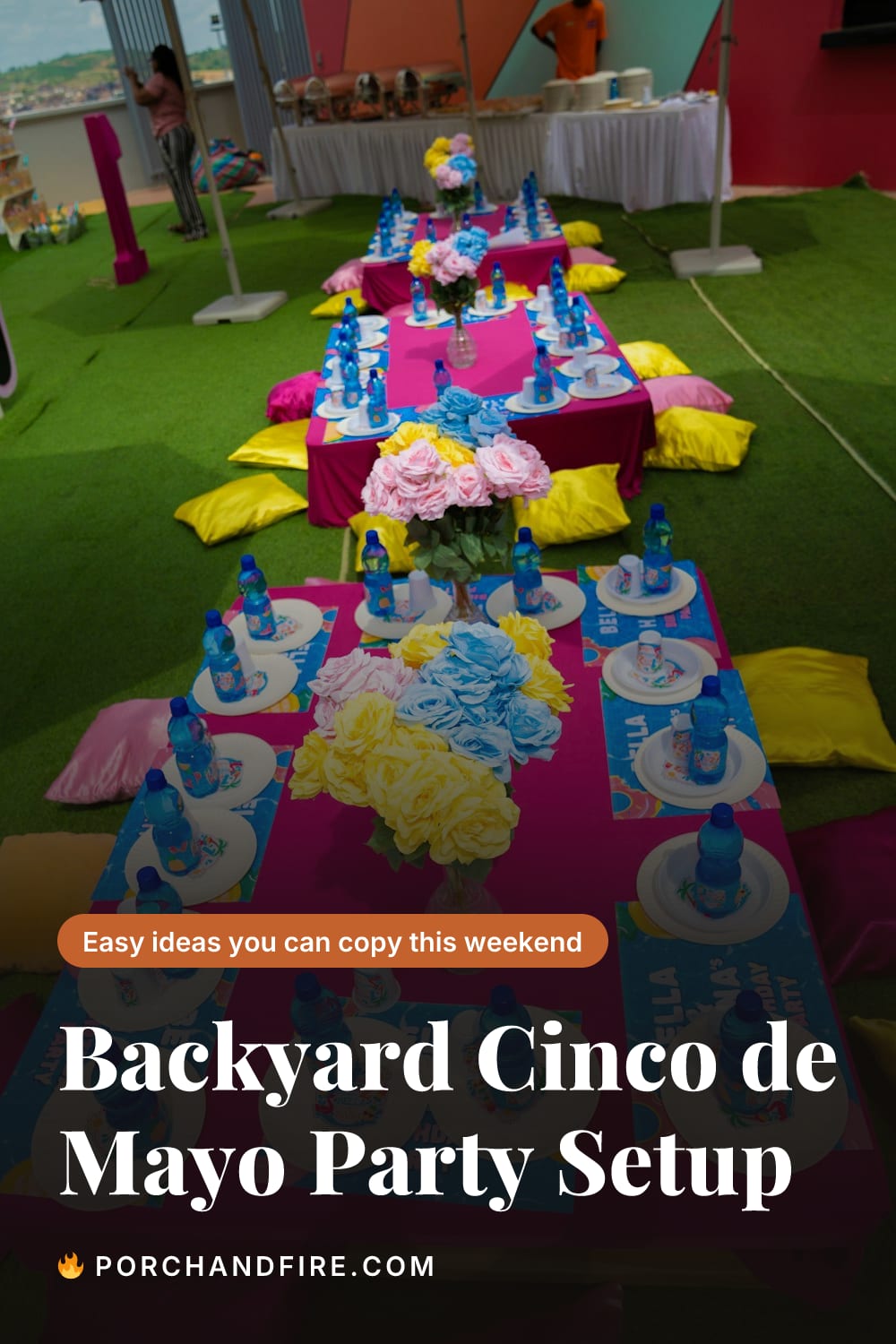Backyard Cinco de Mayo Party Setup 2026