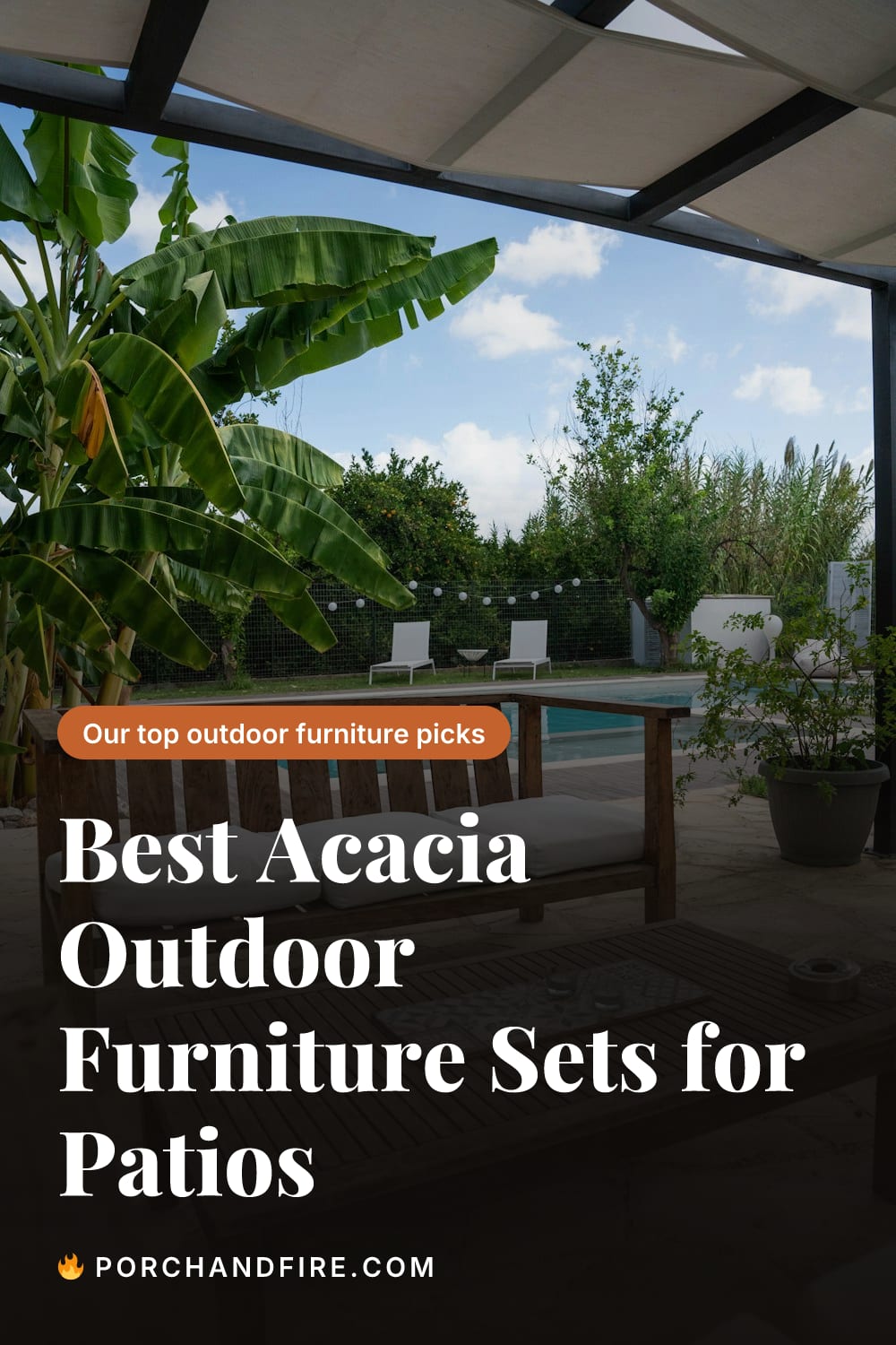 Best Acacia Outdoor Furniture Sets for Patios