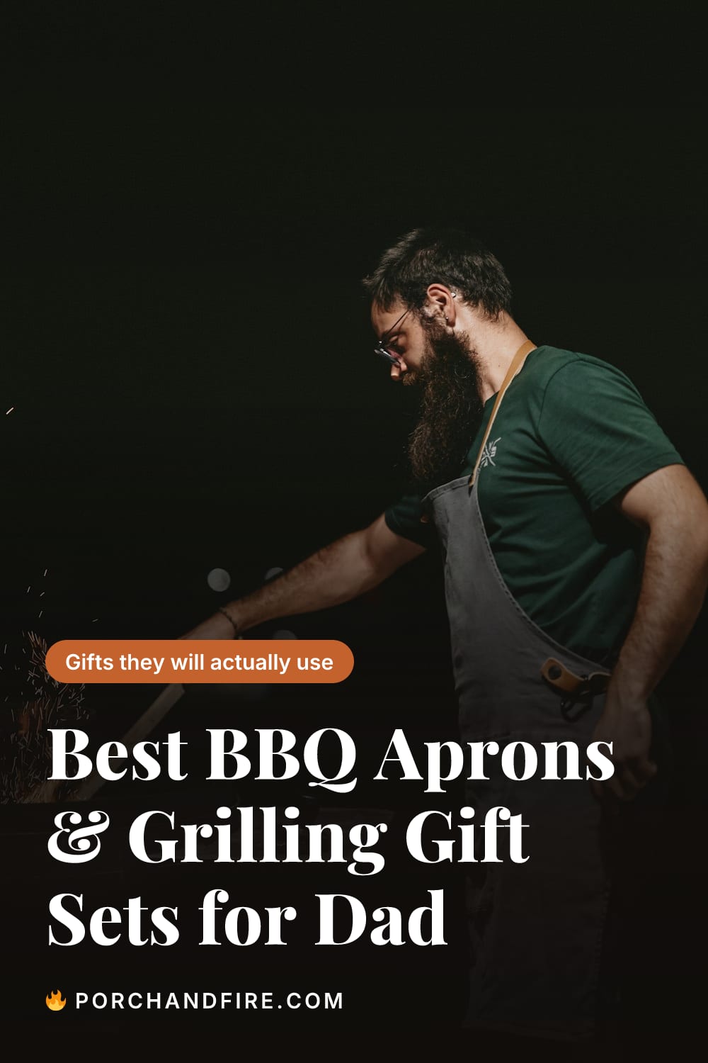 Best BBQ Aprons & Grilling Gift Sets for Dad