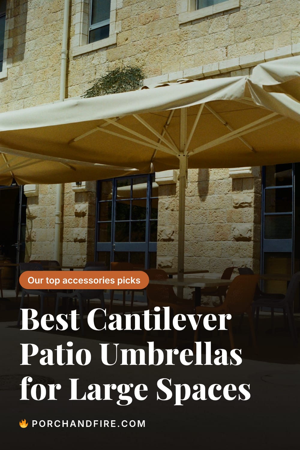 Best Cantilever Patio Umbrellas for Large Spaces