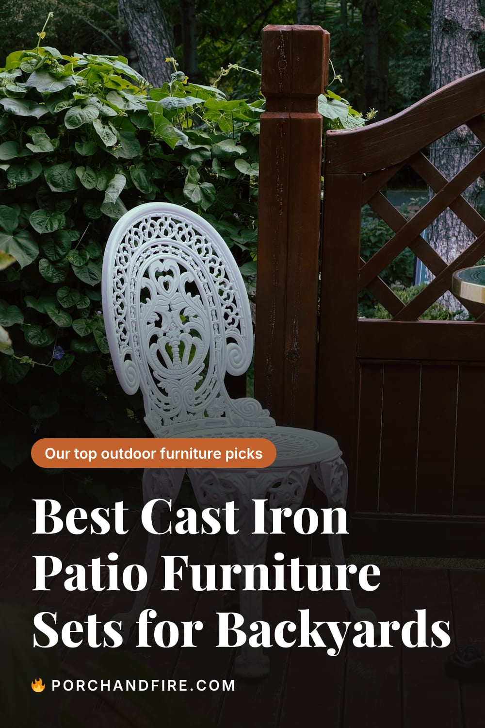 Best Cast Iron Patio Furniture Sets for Backyards