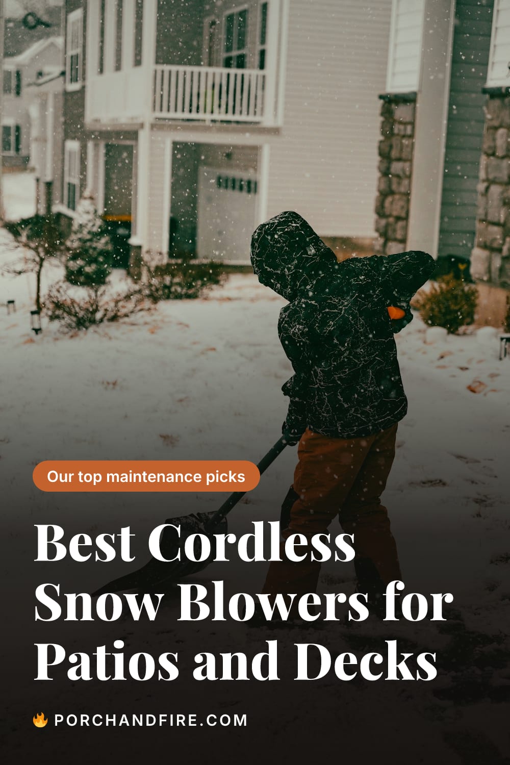 Best Cordless Snow Blowers for Patios and Decks 2026