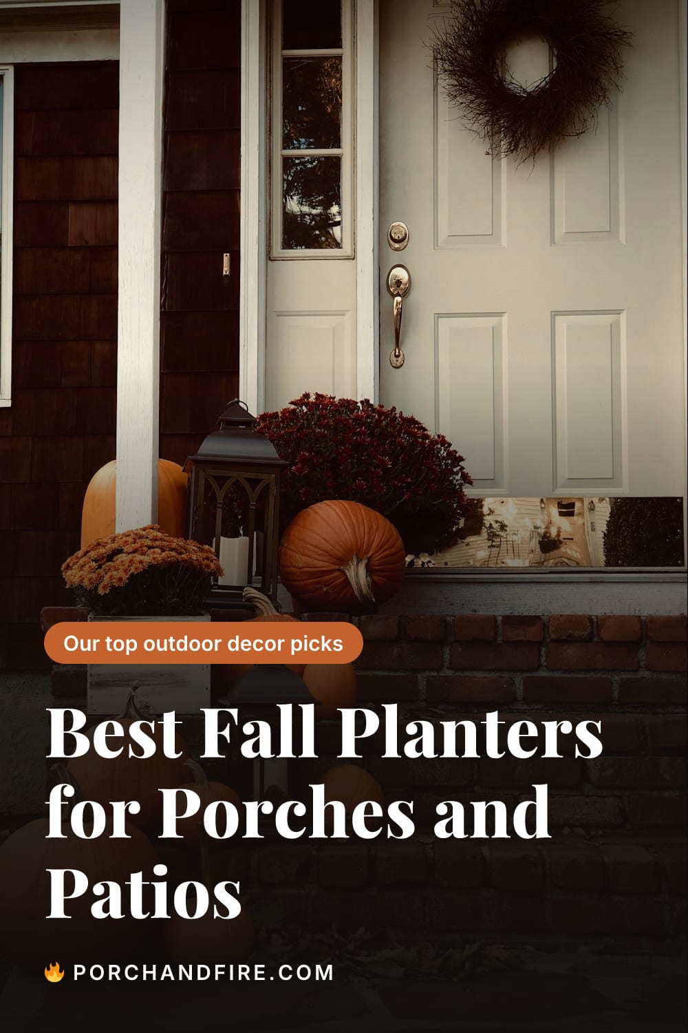 Best Fall Planters for Porches and Patios 2026