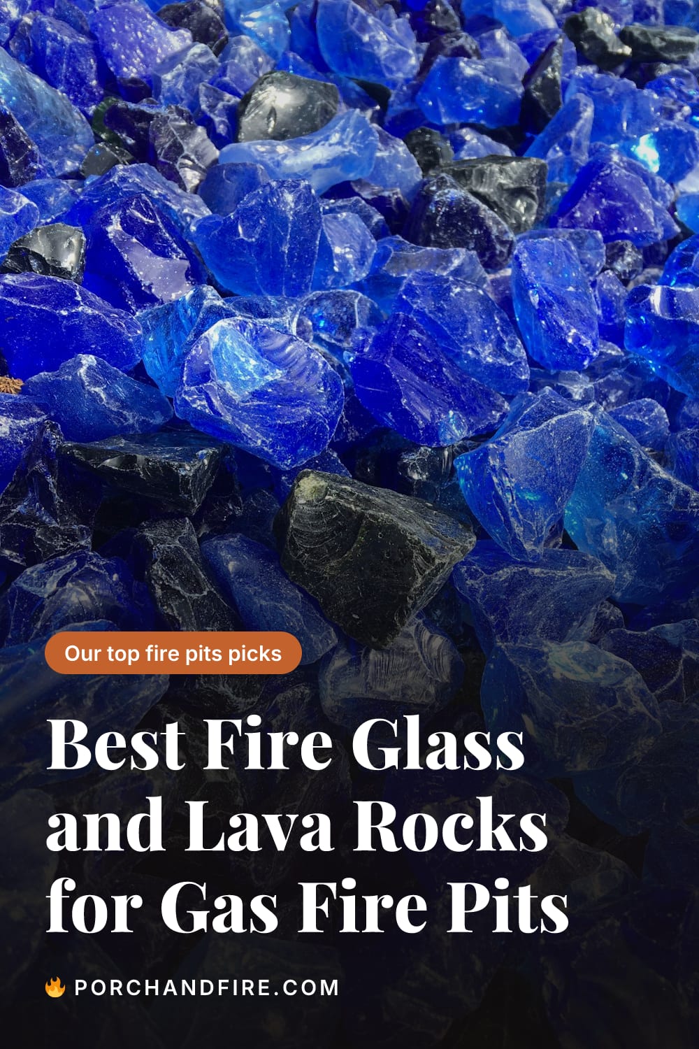Best Fire Glass and Lava Rocks for Gas Fire Pits