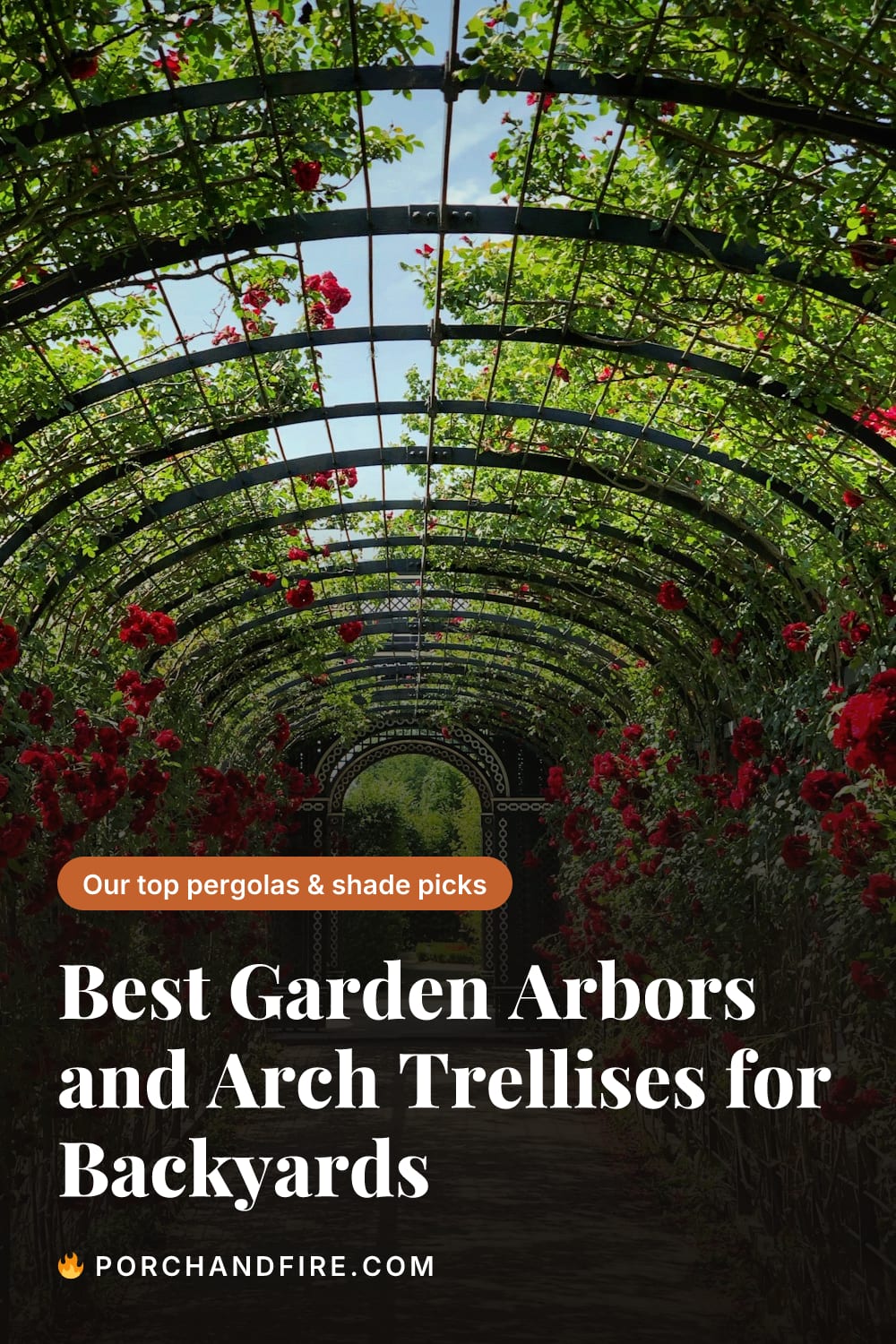 Best Garden Arbors and Arch Trellises for Backyards