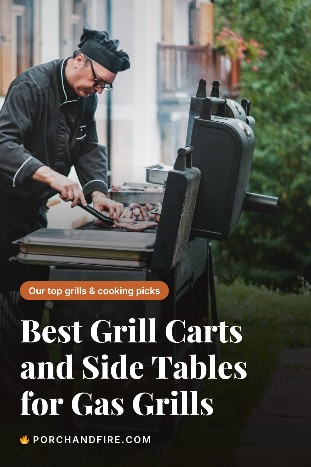 Best Grill Carts and Side Tables for Gas Grills