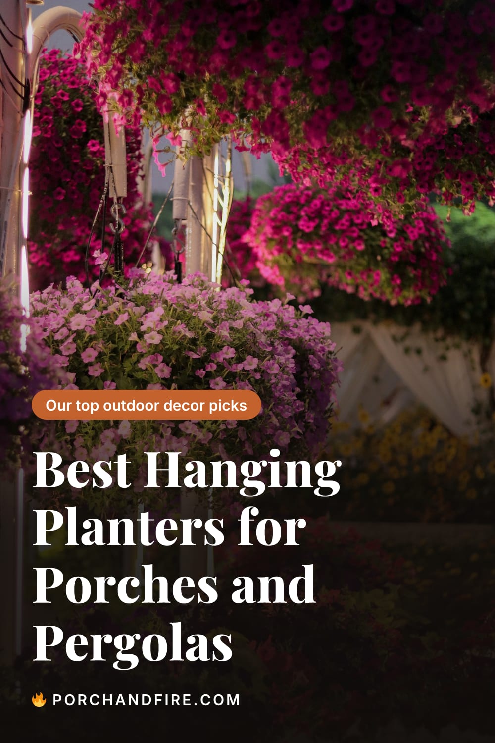 Best Hanging Planters for Porches and Pergolas