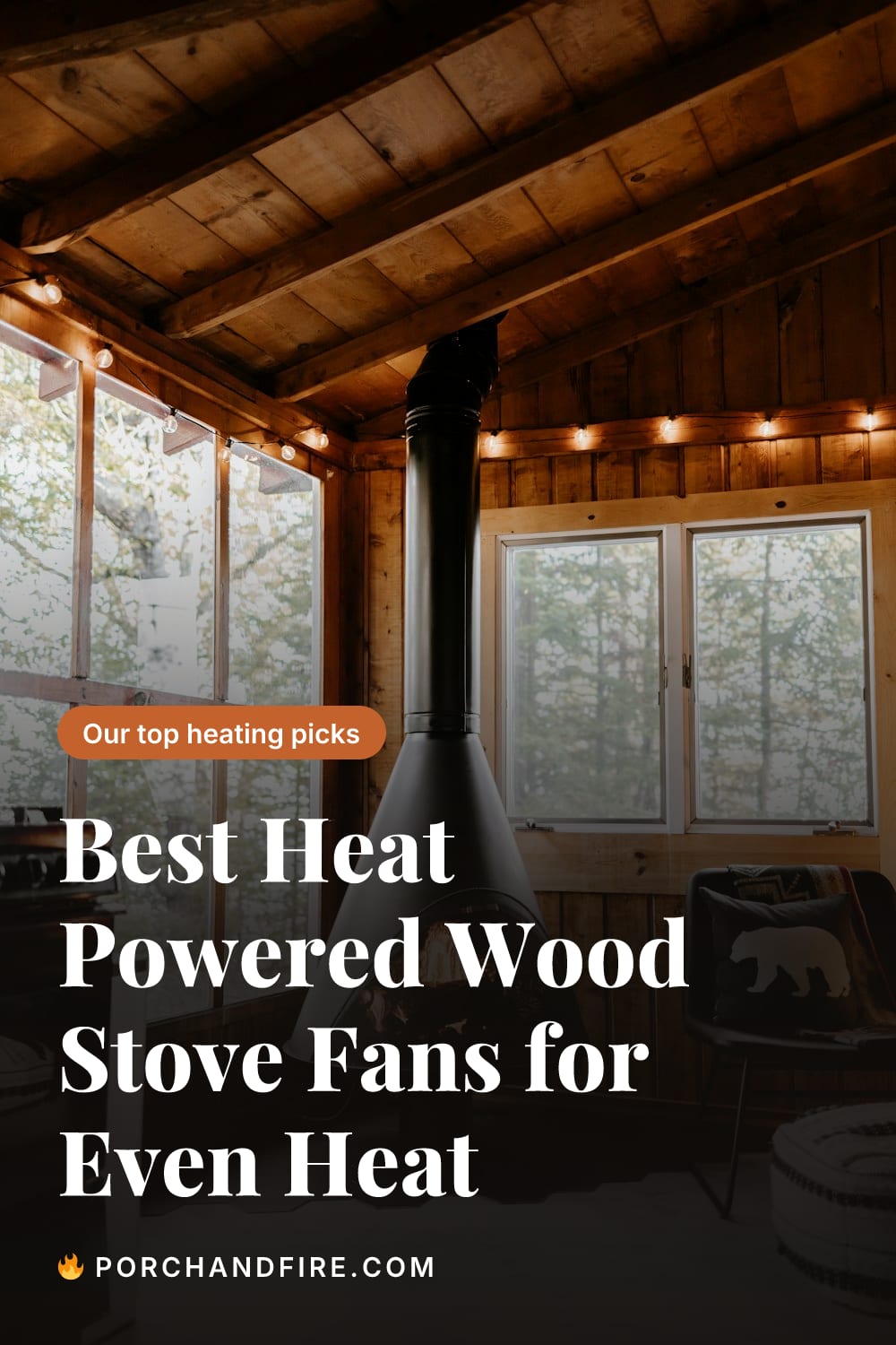 Best Heat Powered Wood Stove Fans for Even Heat