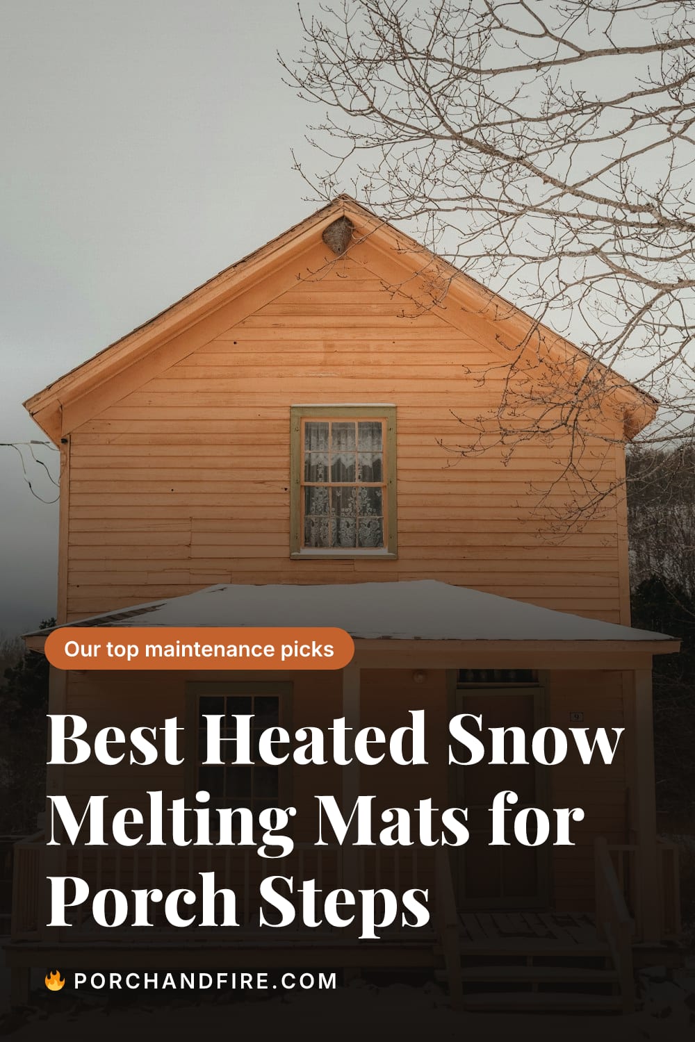 Best Heated Snow Melting Mats for Porch Steps