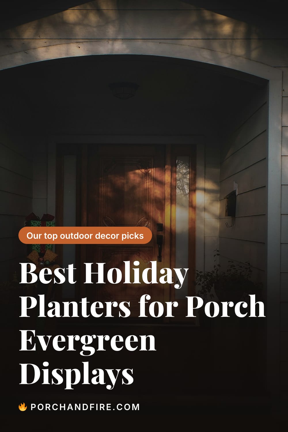 Best Holiday Planters for Porch Evergreen Displays