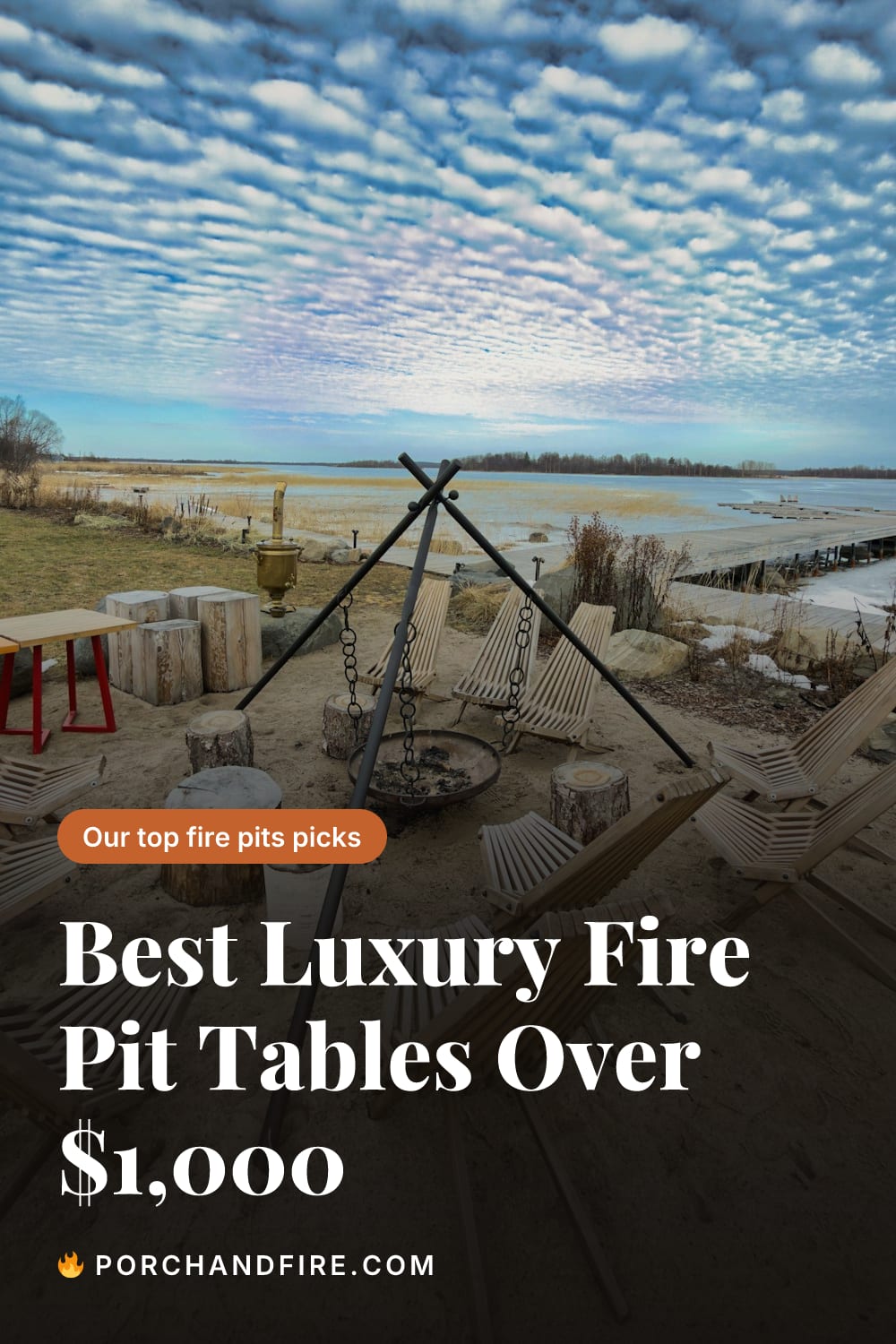 Best Luxury Fire Pit Tables Over $1,000