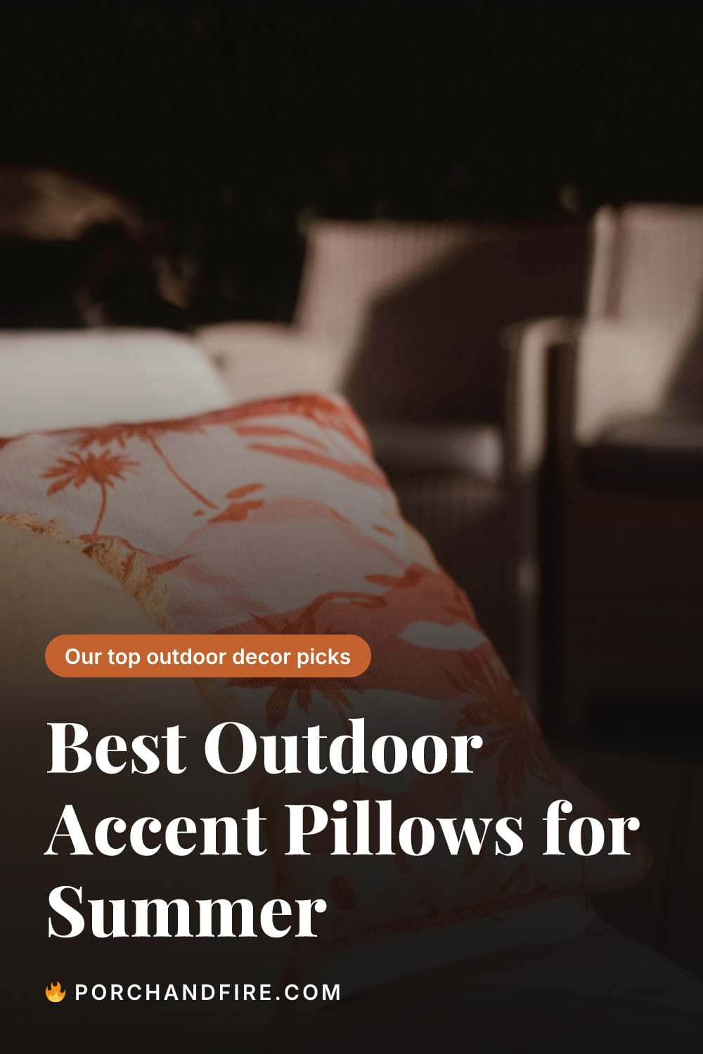 Best Outdoor Accent Pillows for Summer 2026