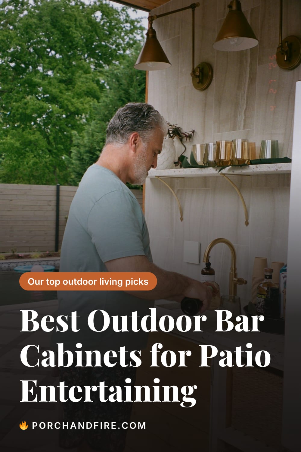 Best Outdoor Bar Cabinets for Patio Entertaining