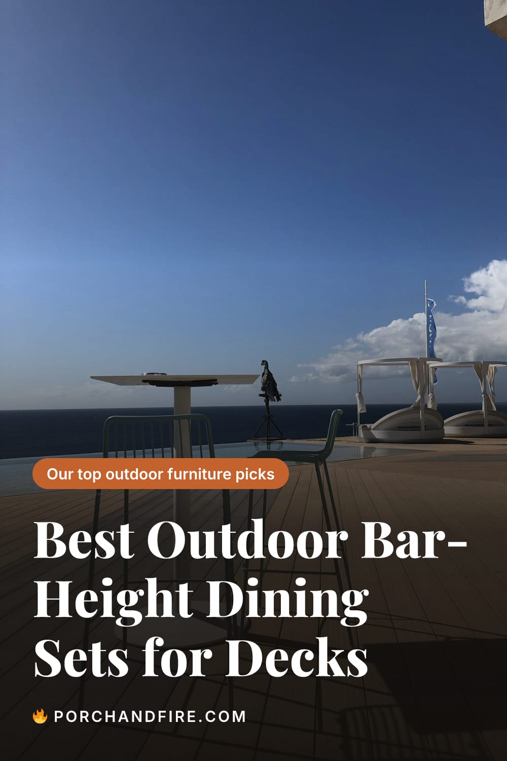 Best Outdoor Bar-Height Dining Sets for Decks