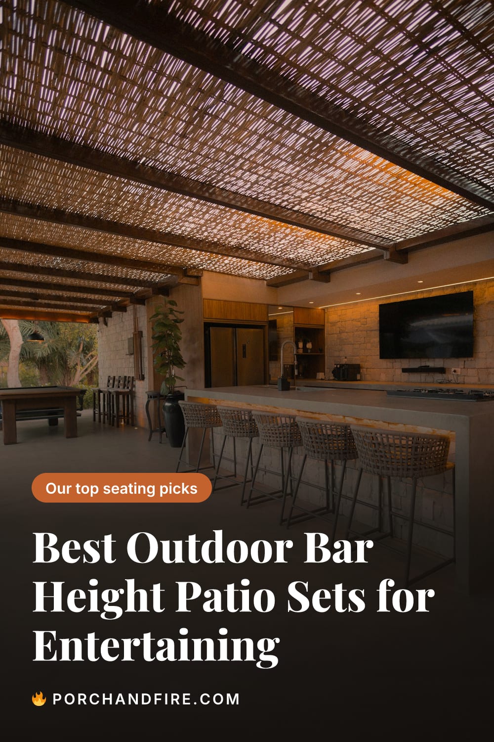 Best Outdoor Bar Height Patio Sets for Entertaining