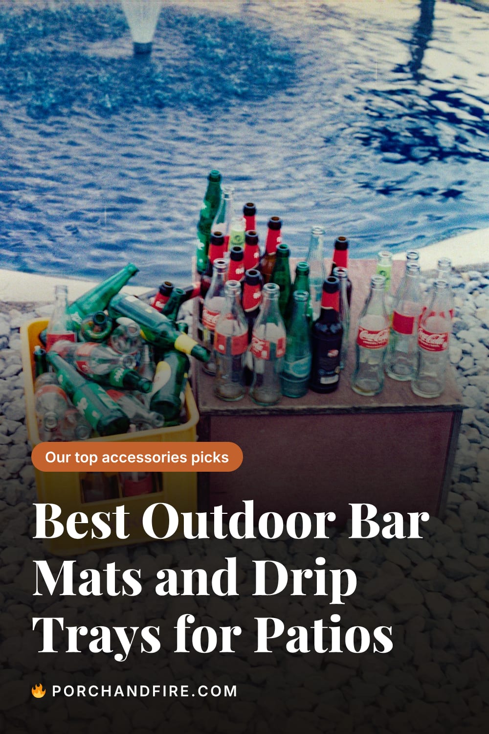 Best Outdoor Bar Mats and Drip Trays for Patios
