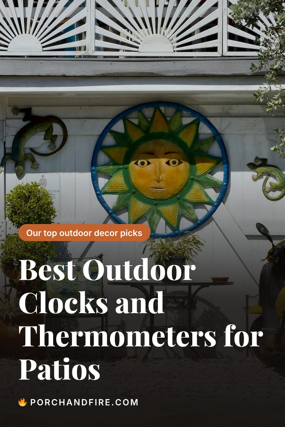 Best Outdoor Clocks and Thermometers for Patios