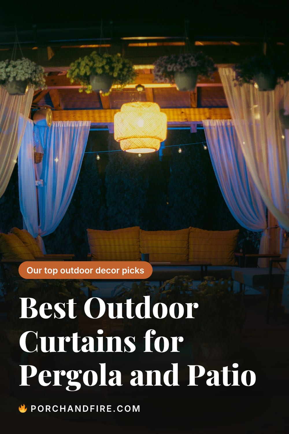 Best Outdoor Curtains for Pergola and Patio