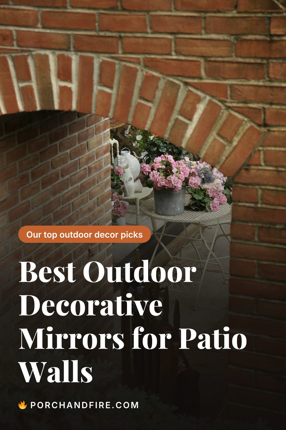Best Outdoor Decorative Mirrors for Patio Walls