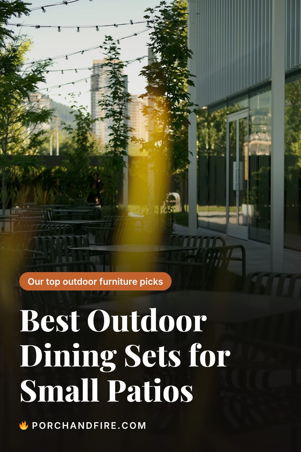 Best Outdoor Dining Sets for Small Patios 2026