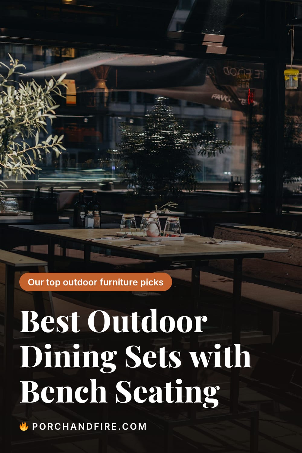 Best Outdoor Dining Sets with Bench Seating