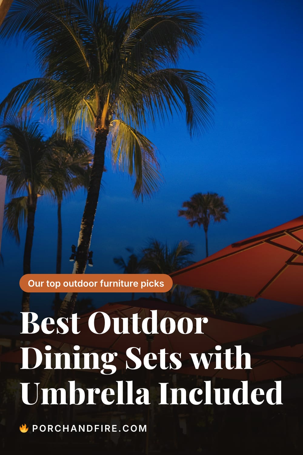 Best Outdoor Dining Sets with Umbrella Included