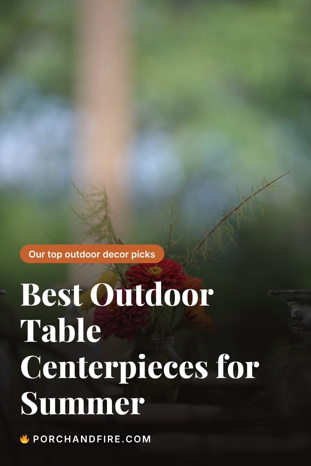 Best Outdoor Table Centerpieces for Summer