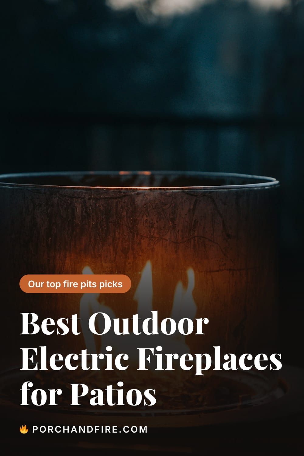 Best Outdoor Electric Fireplaces for Patios 2026