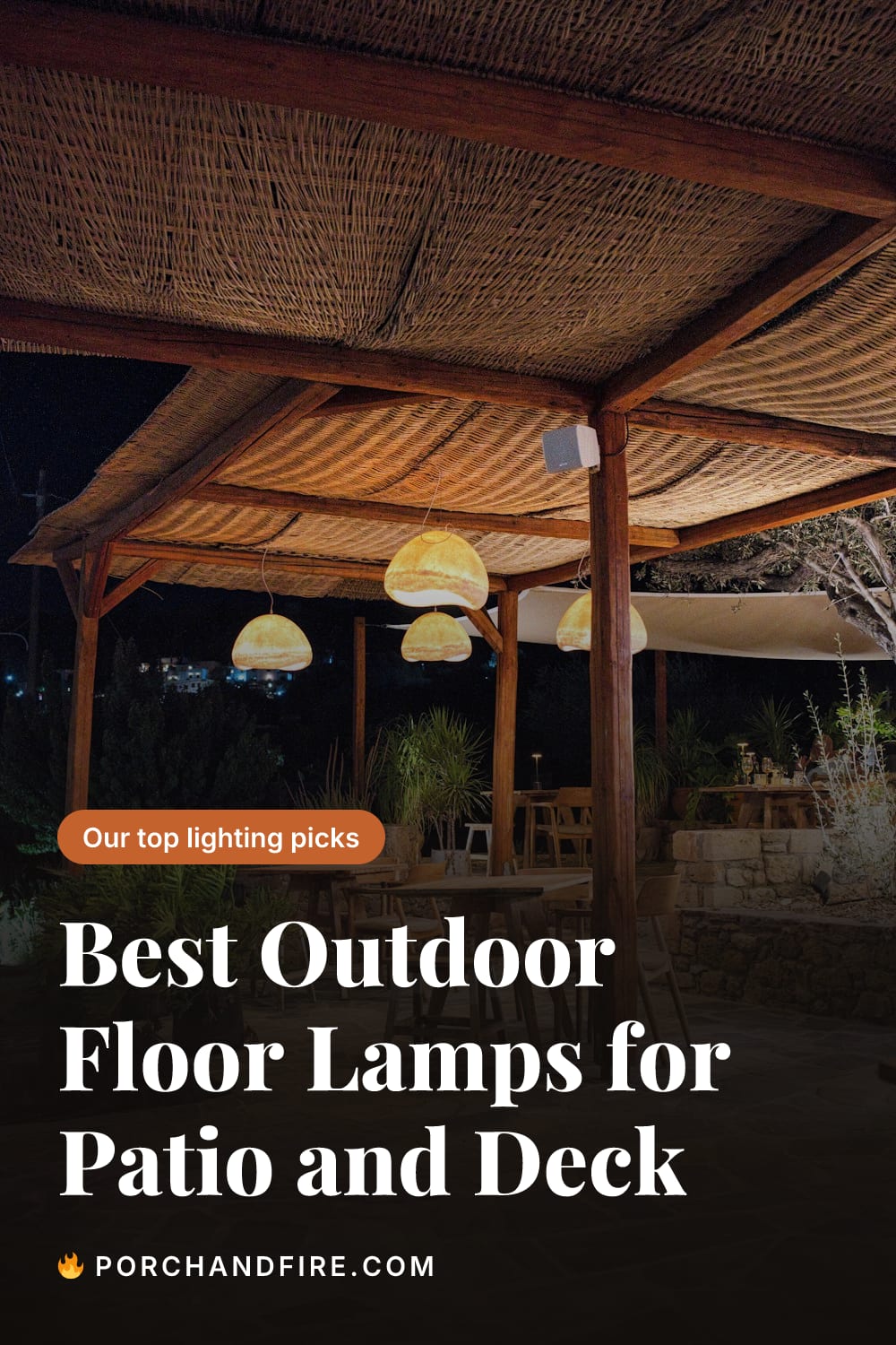 Best Outdoor Floor Lamps for Patio and Deck