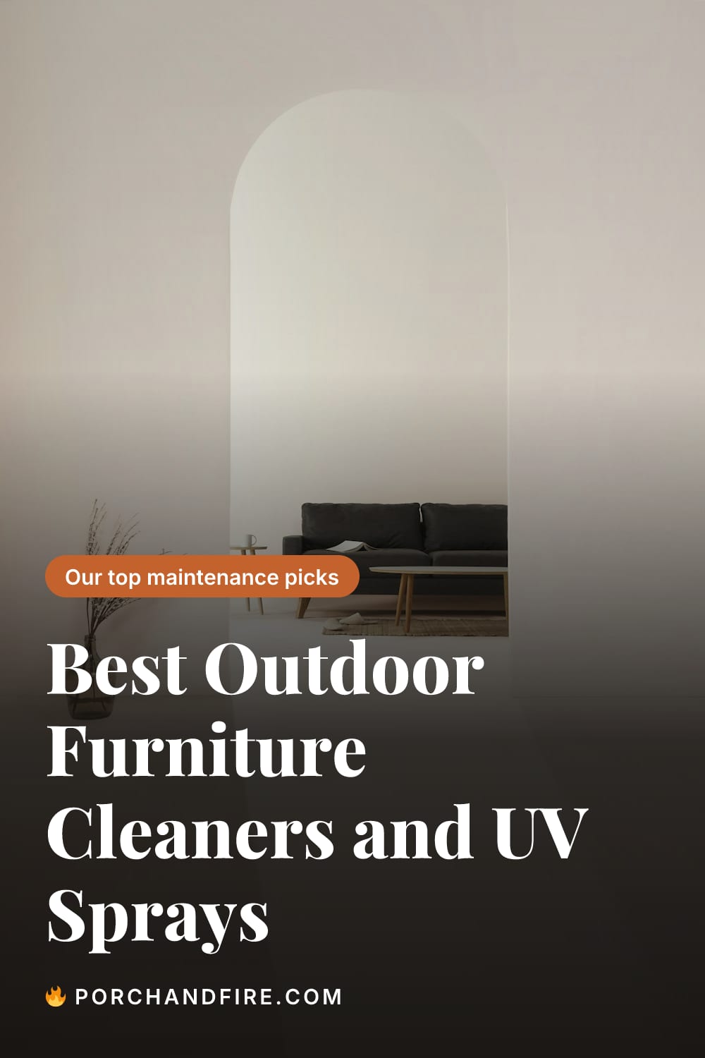 Best Outdoor Furniture Cleaners and UV Sprays