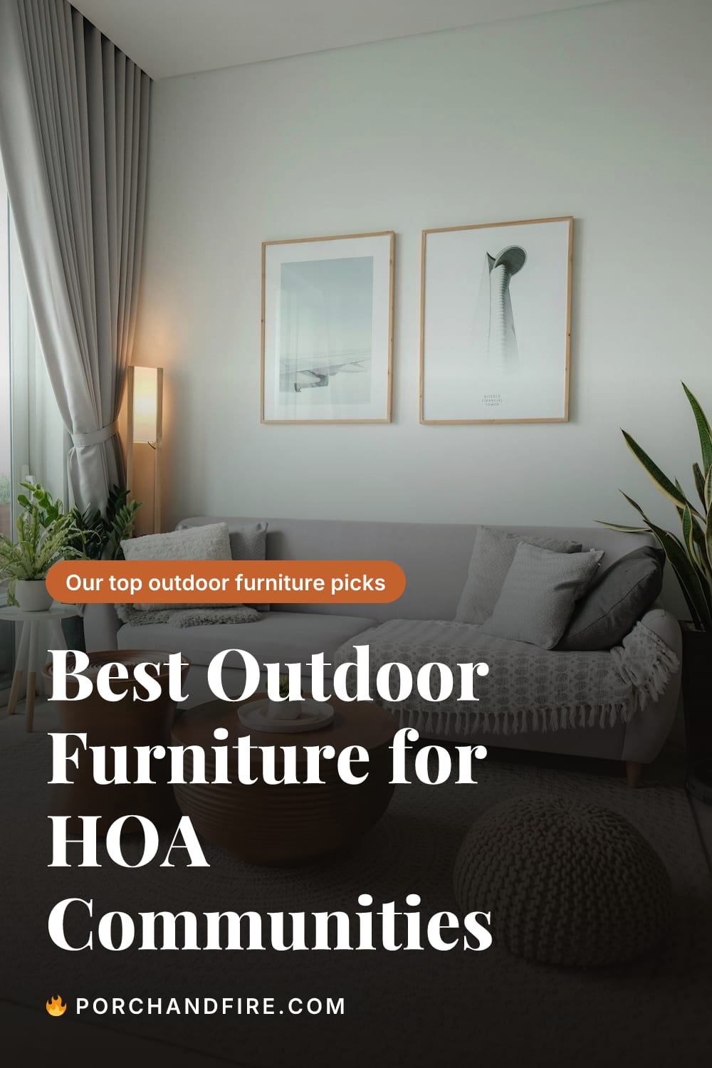 Best Outdoor Furniture for HOA Communities 2026