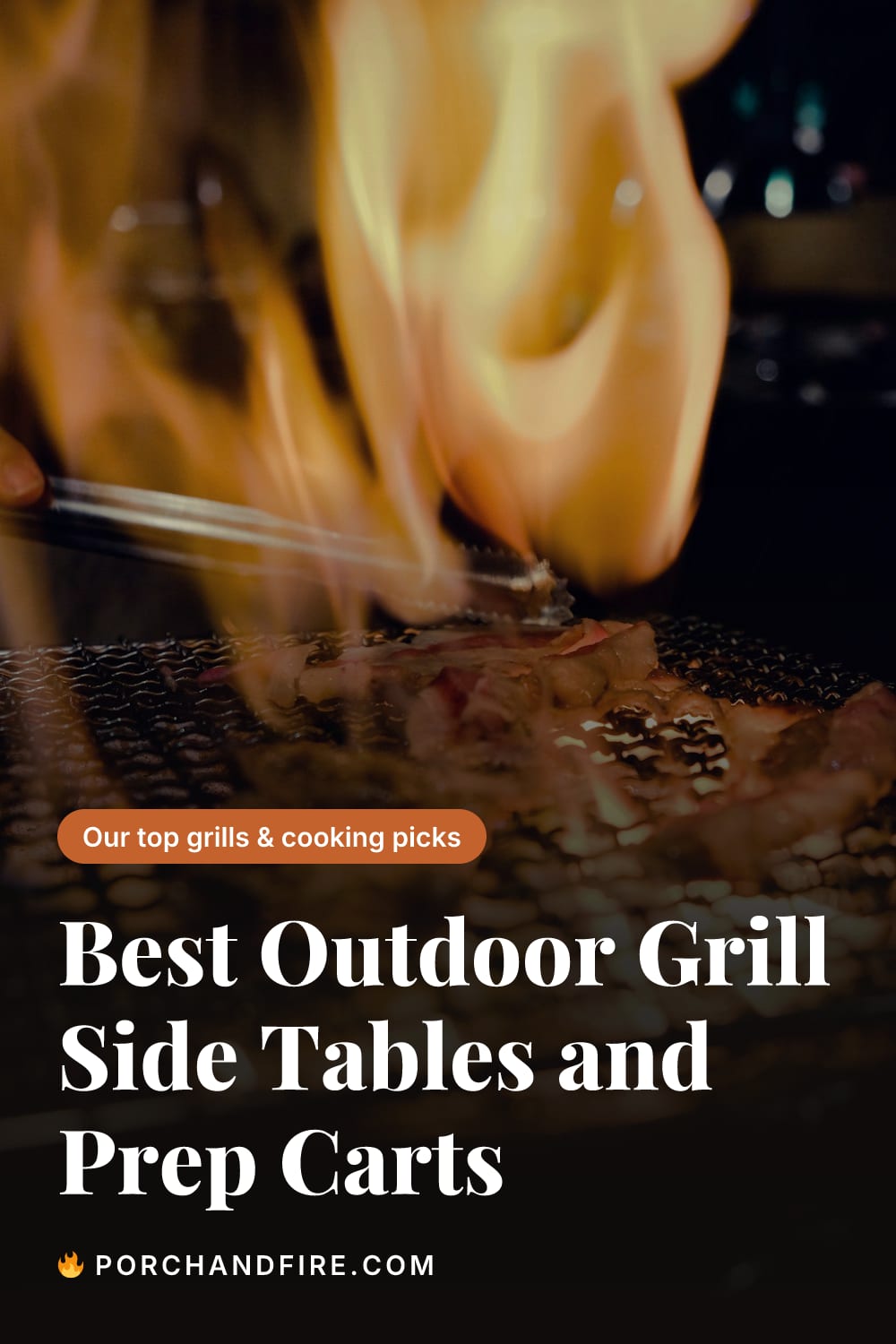 Best Outdoor Grill Side Tables and Prep Carts