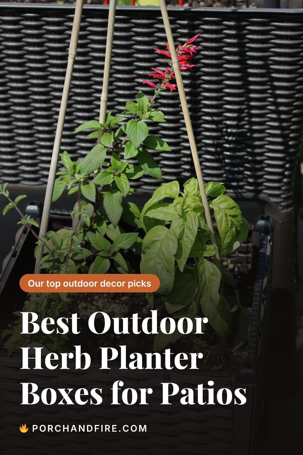 Best Outdoor Herb Planter Boxes for Patios