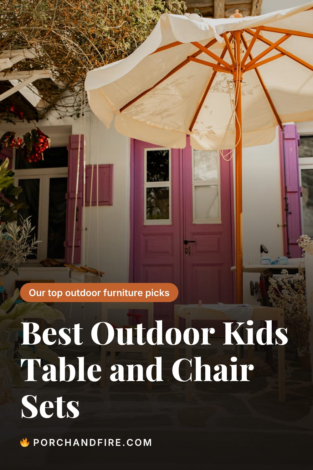 Best Outdoor Kids Table and Chair Sets 2026