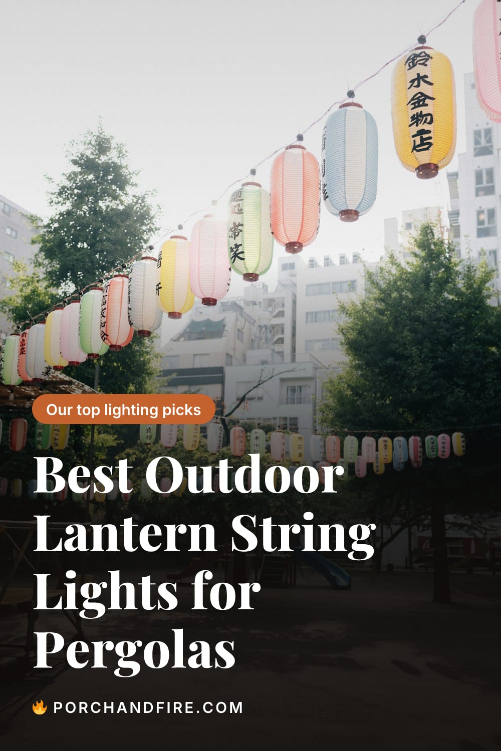 Best Outdoor Lantern String Lights for Pergolas