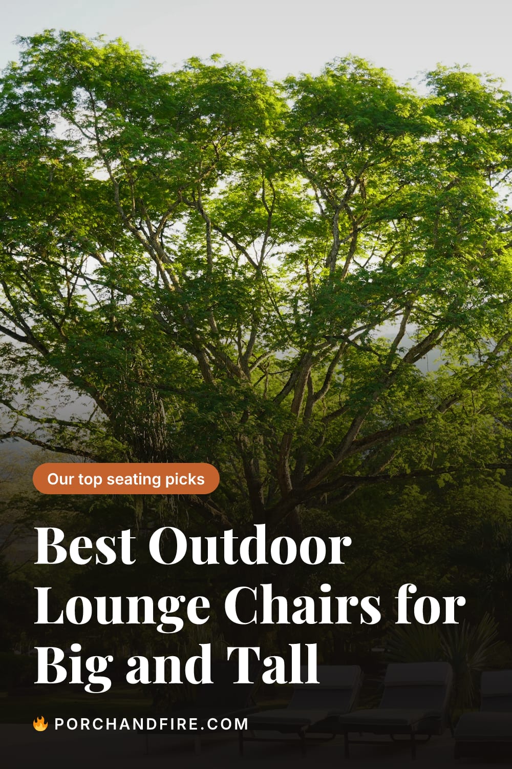 Best Outdoor Lounge Chairs for Big and Tall