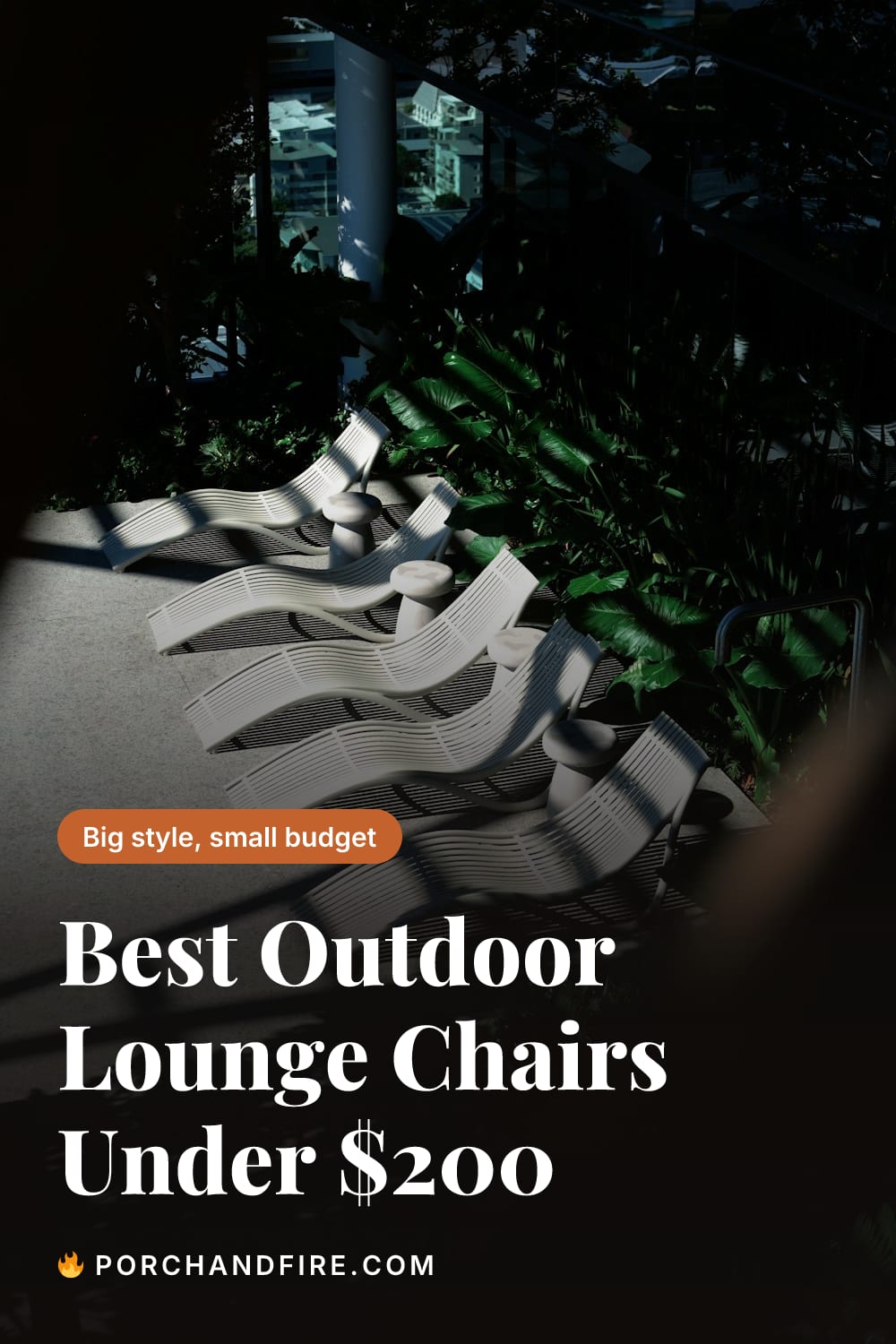 Best Outdoor Lounge Chairs Under $200