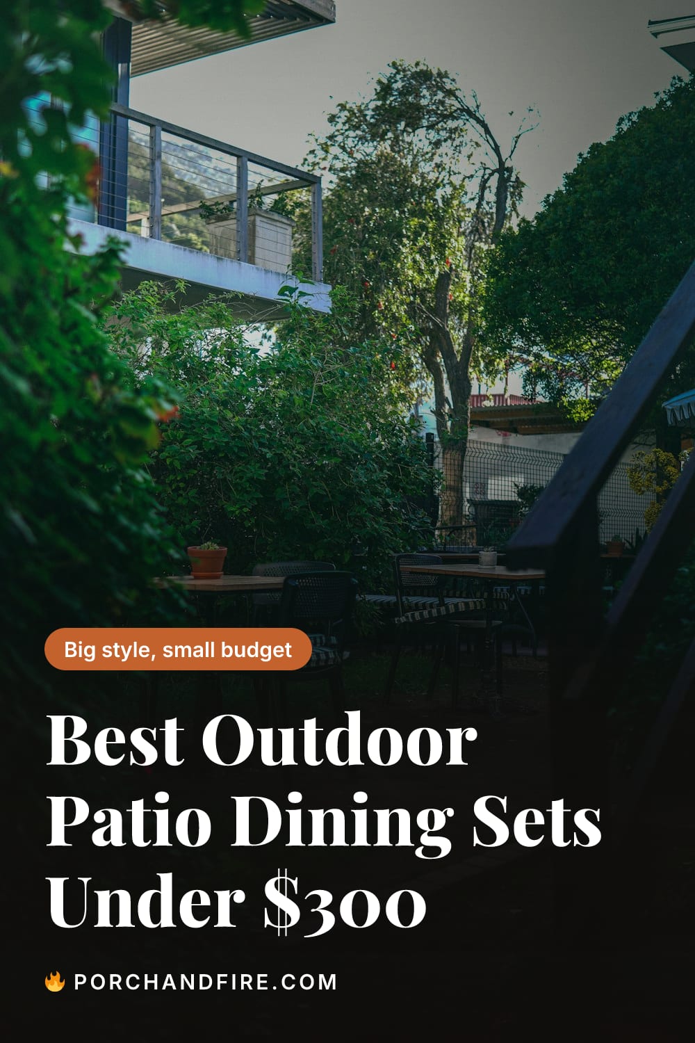 Best Outdoor Patio Dining Sets Under $300