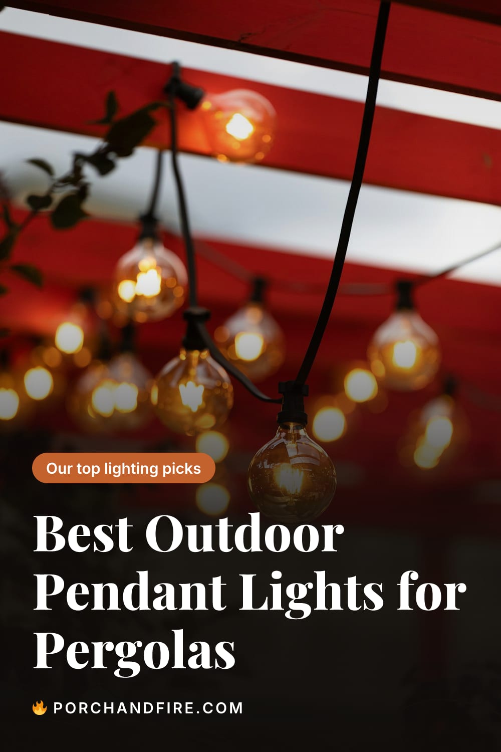 Best Outdoor Pendant Lights for Pergolas 2026