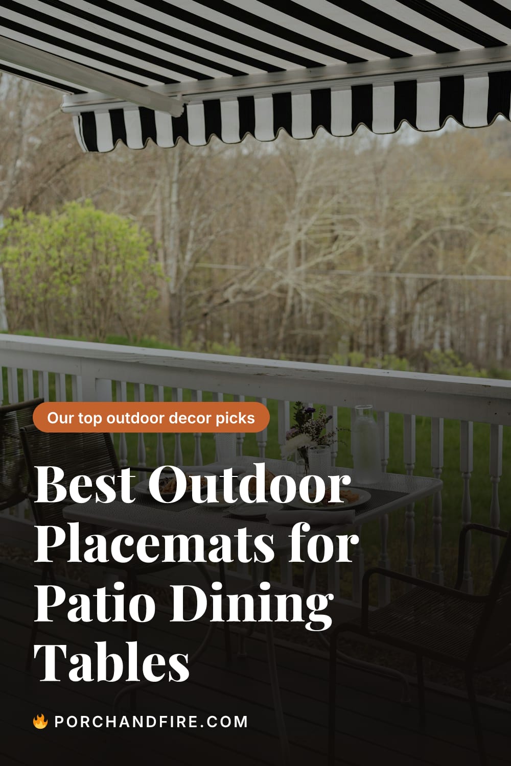Best Outdoor Placemats for Patio Dining Tables